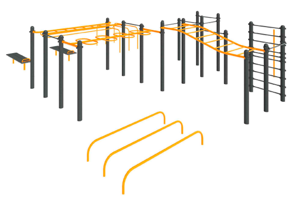 Imatge pels mitjans: Construir una zona de calistènia